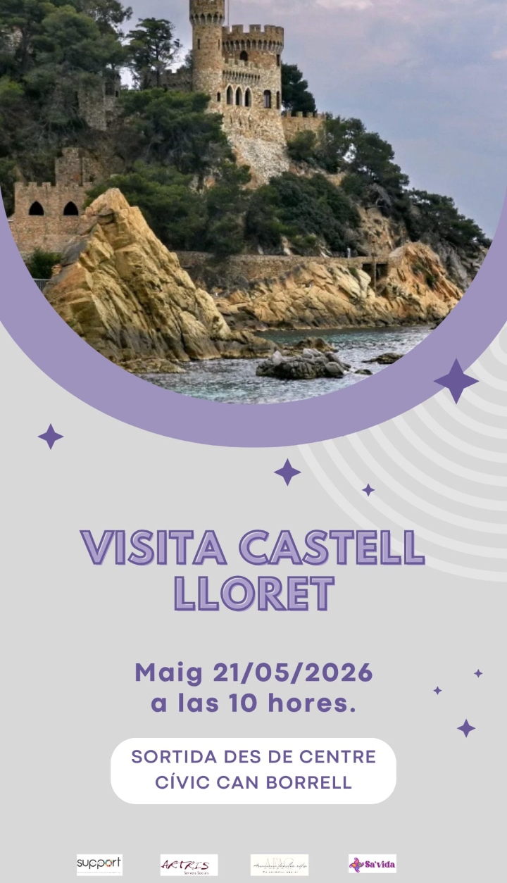 Visita al Castell de Lloret aquest 21 de maig