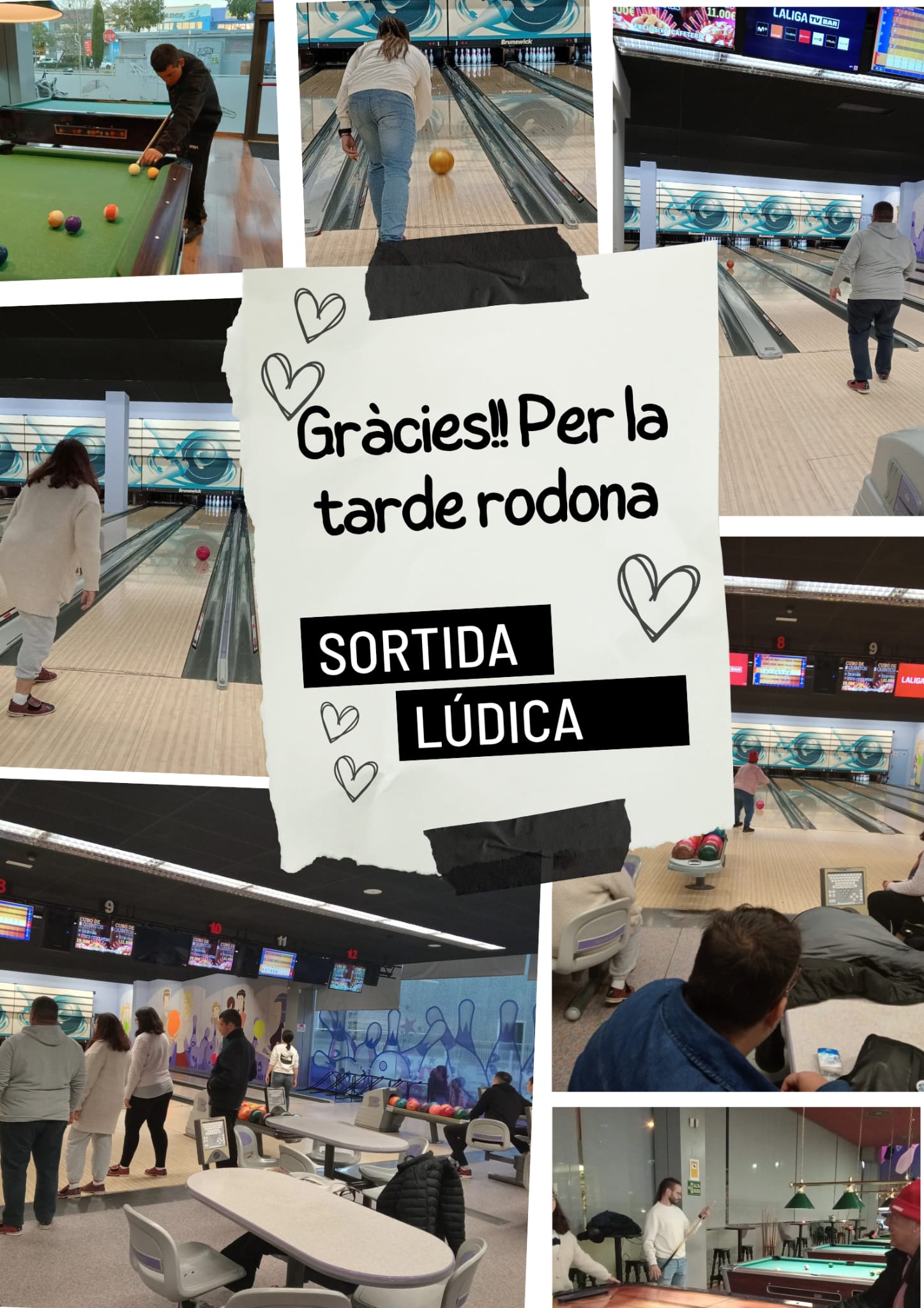 Jocs, estratègia i bon ambient en una tarda per recordar